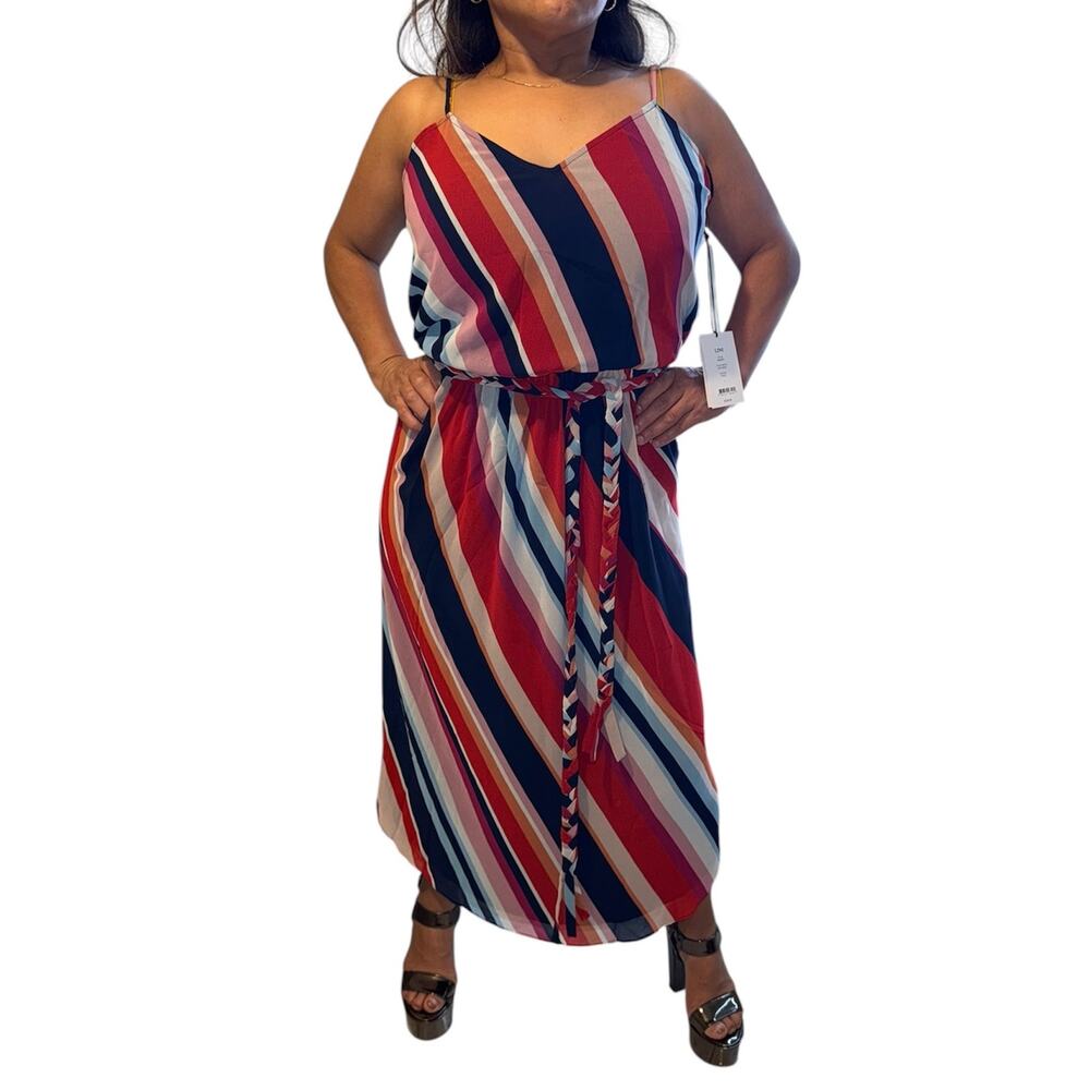 LINI Multicolor Midi Dress Size S